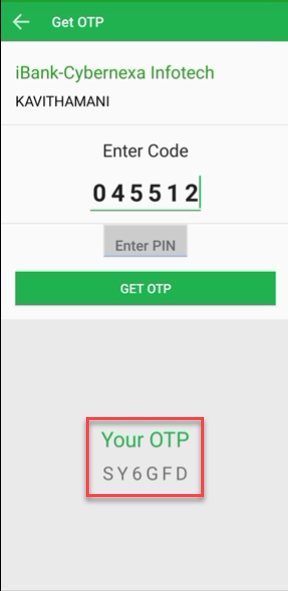 Response OTP - CyLock